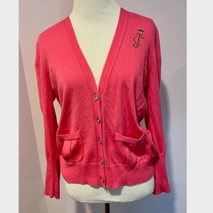Pink Juicy Couture Cardigan Size M